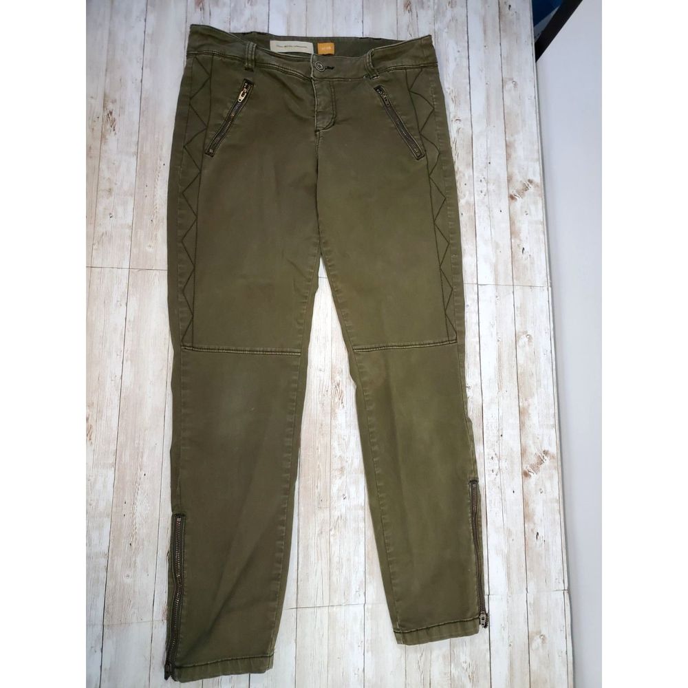 Pilcro and the Letterpress Olive Green Pants